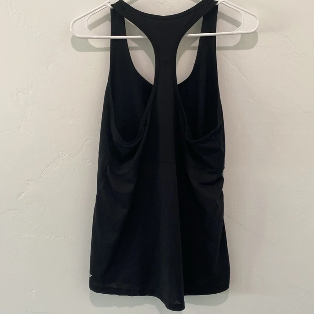 Fabletics Black Ruched Tank - Picture 6 of 7